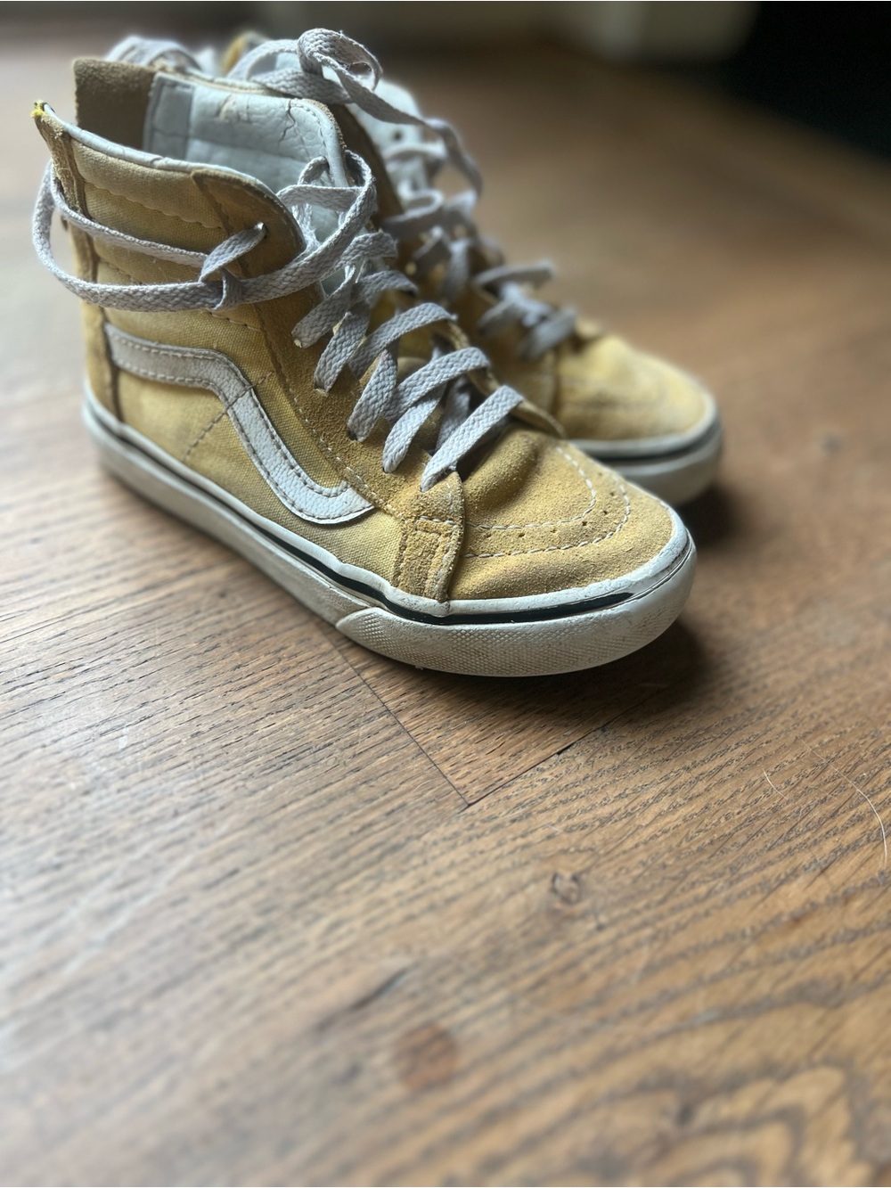 Vans Kids Yellow High-Top